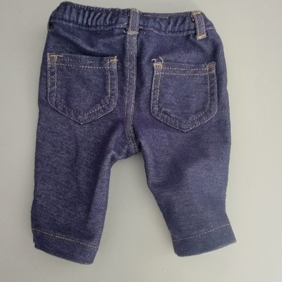 NWOT Carters Stretchy Denim Newborn Leggings or Pants - Picture 8 of 9